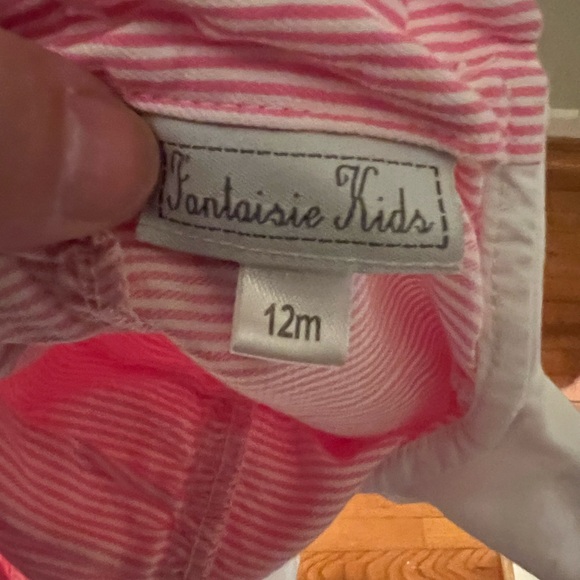 Baby girl 12 month cotton sailor style dress. - Picture 3 of 3